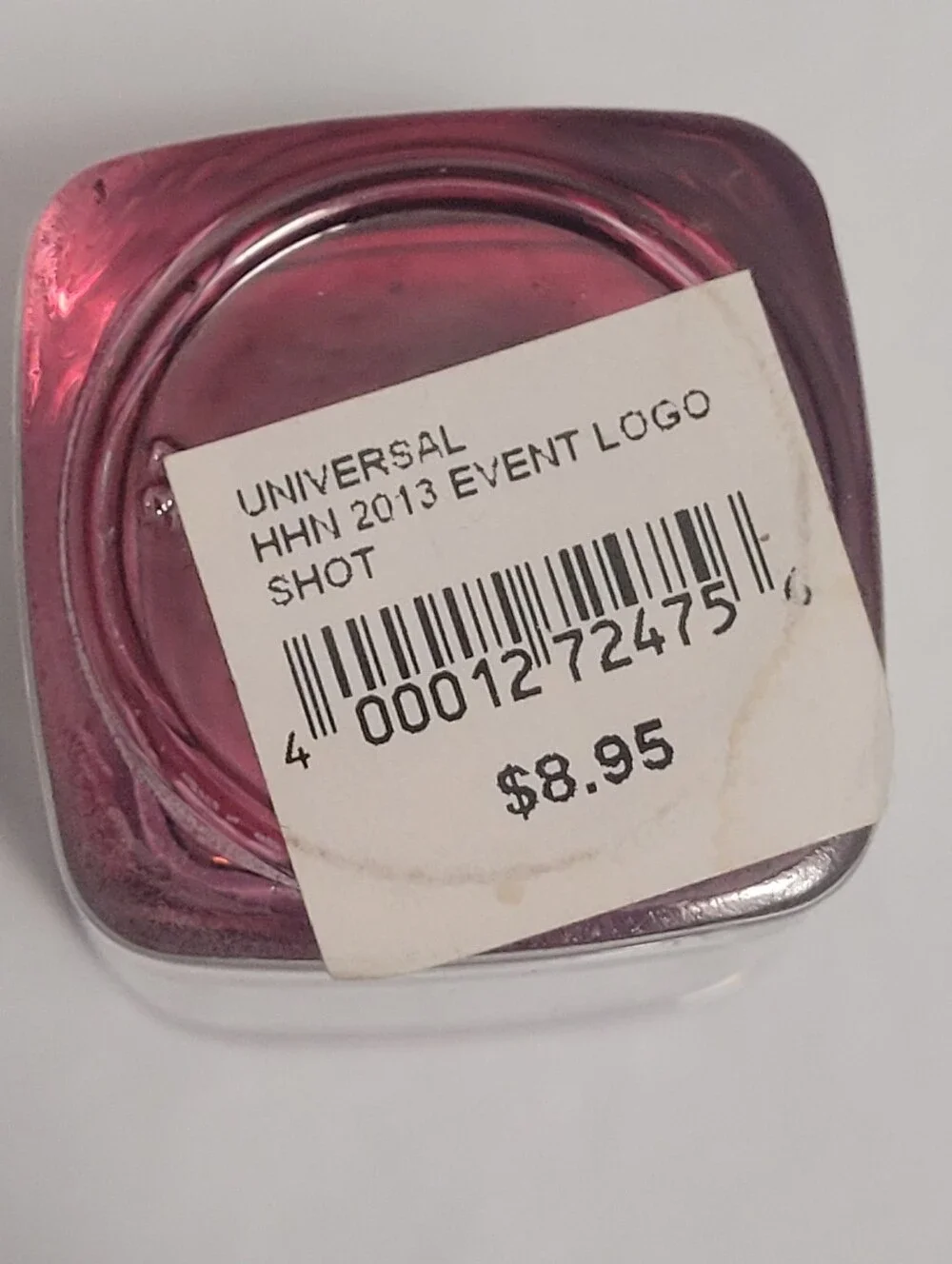 Universal Studios Halloween Horror Nights 2013 Walking Dead Square Shot Glass